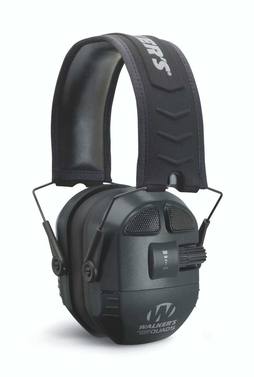 Walkers Ultimate Digital 2024 Quad Connect Electronic Earmuffs Bluetooth (Grey) NRR27